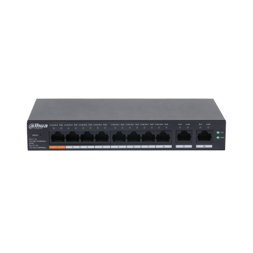 DAHUA 10-Port Cloud Managed Desktop Switch with 8-Port PoE cs4010-8gt-60_1